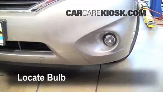 2011 Nissan Quest SL 3.5L V6 Éclairage Feu antibrouillard (remplacer l'ampoule)